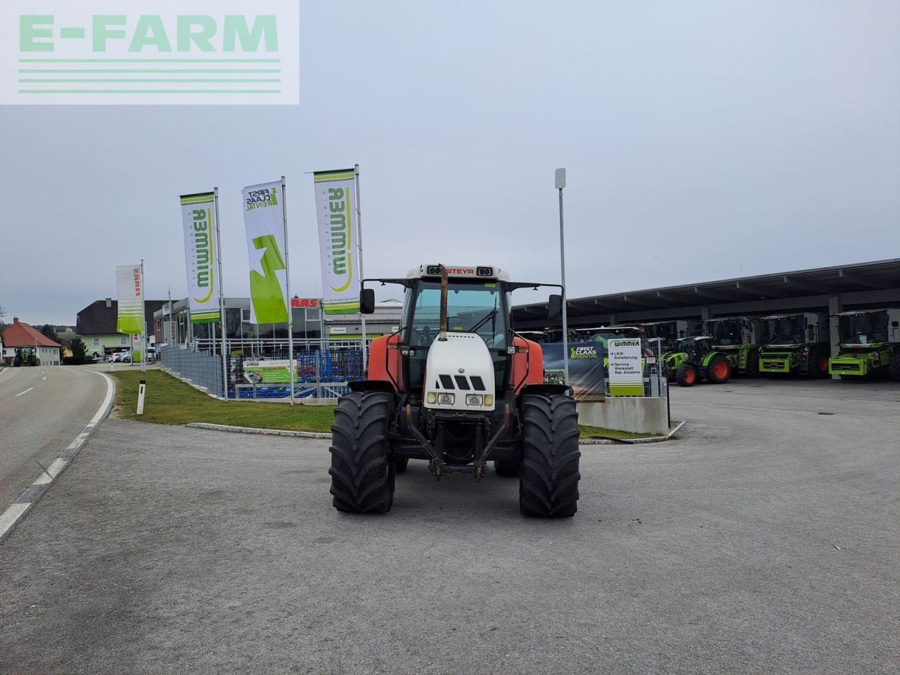 Steyr 9105 - Farm tractor: picture 2 Steyr 9105 - Farm tractor: picture 2