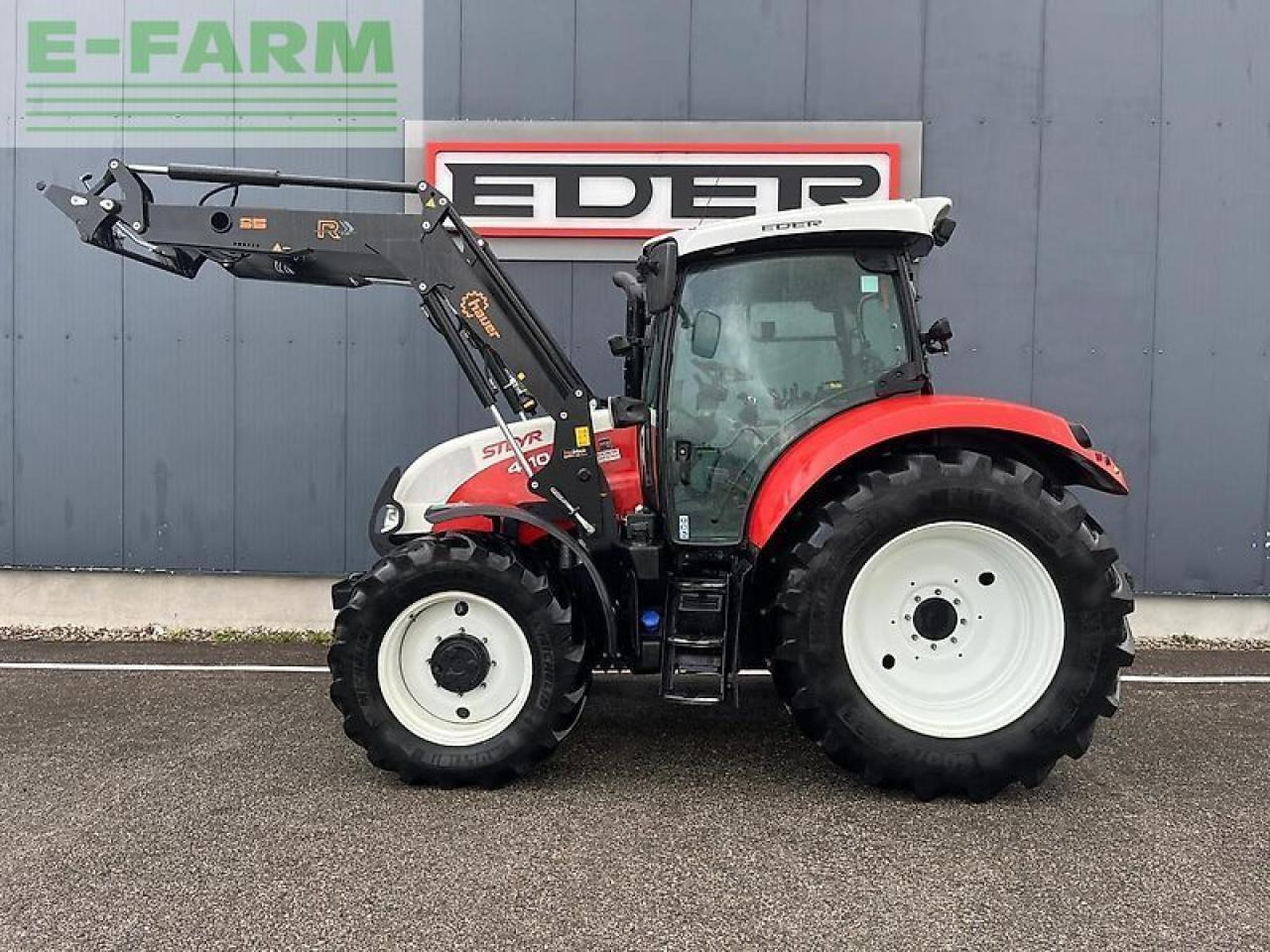 Steyr profi 4110 - Farm tractor: picture 5 Steyr profi 4110 - Farm tractor: picture 5