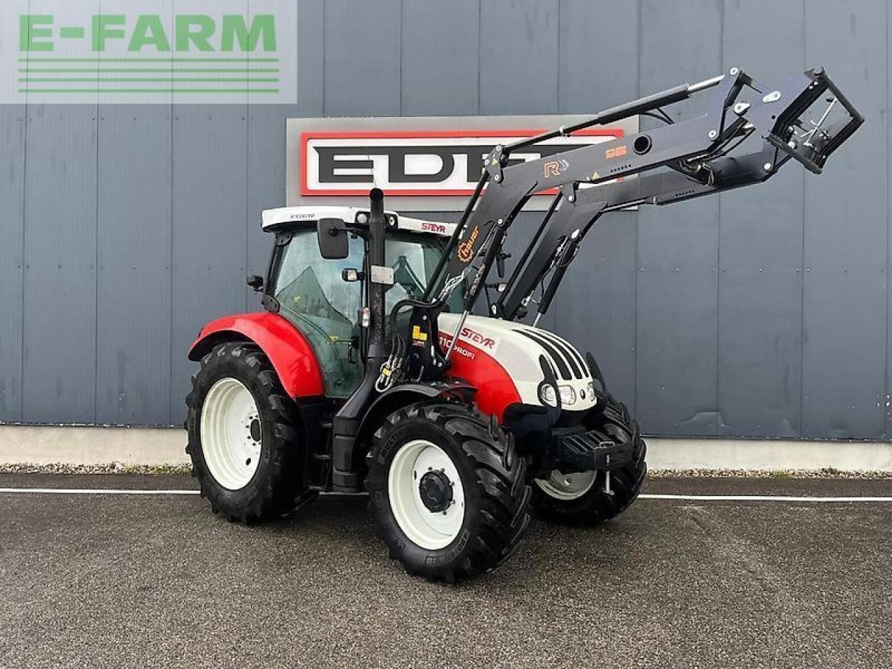 Steyr profi 4110 - Farm tractor: picture 2 Steyr profi 4110 - Farm tractor: picture 2