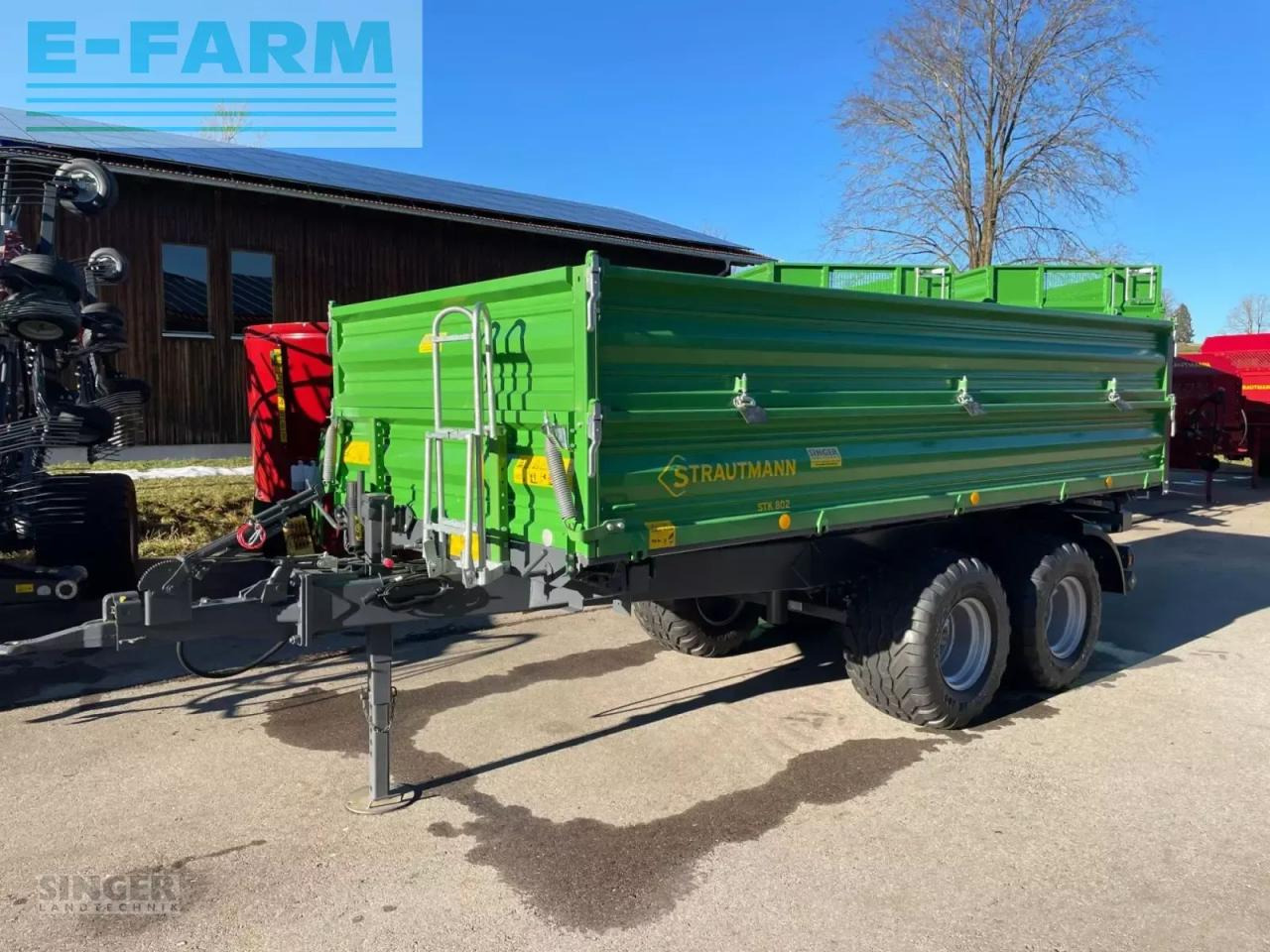 Strautmann stk 802 - Farm tipping trailer/ Dumper: picture 1 Strautmann stk 802 - Farm tipping trailer/ Dumper: picture 1