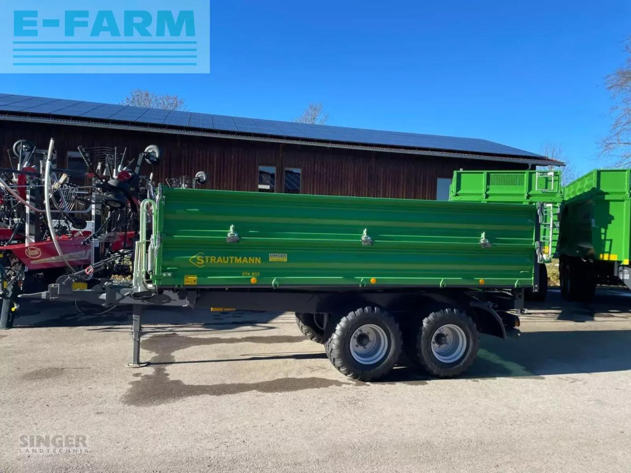 Strautmann stk 802 - Farm tipping trailer/ Dumper: picture 2 Strautmann stk 802 - Farm tipping trailer/ Dumper: picture 2