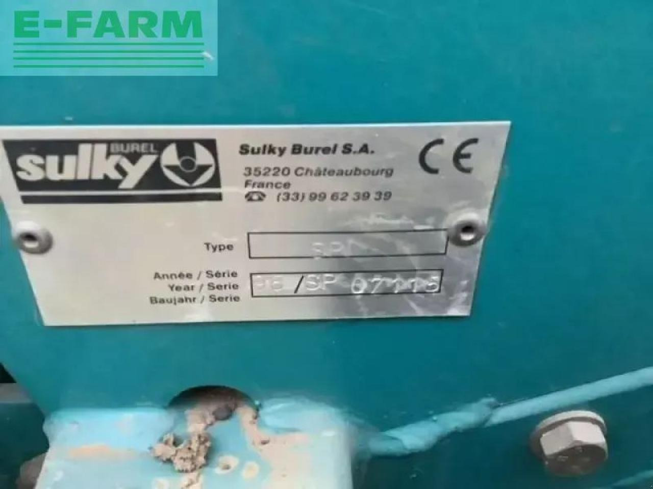 Sulky Burel combine sulky - Precision sowing machine: picture 5 Sulky Burel combine sulky - Precision sowing machine: picture 5