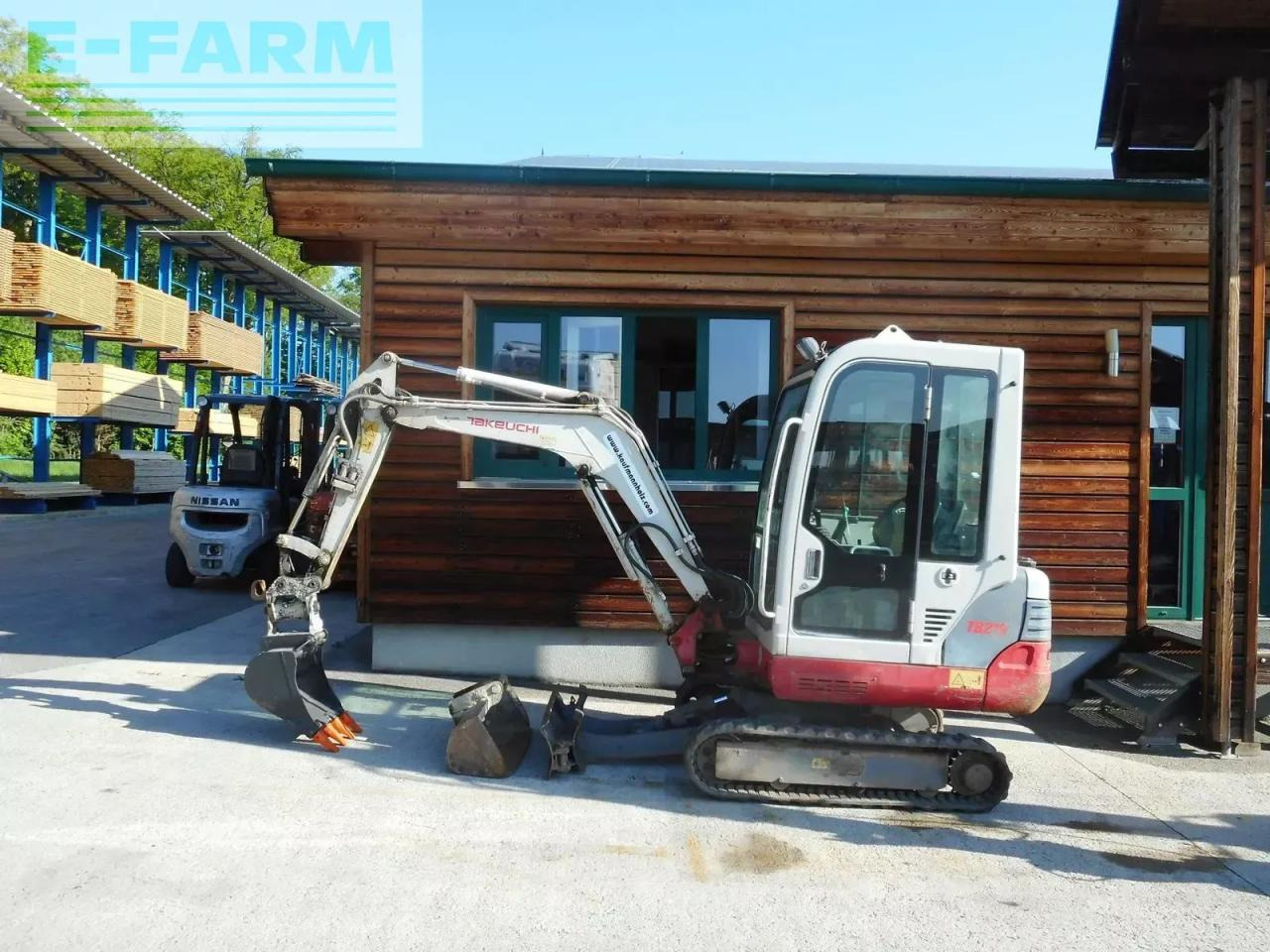 Takeuchi tb219 ( 2.070kg ) mit powertilt - Mini excavator: picture 1 Takeuchi tb219 ( 2.070kg ) mit powertilt - Mini excavator: picture 1