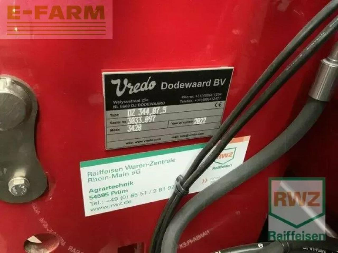 Vredo 344.07.5 agri twin - Precision sowing machine: picture 4 Vredo 344.07.5 agri twin - Precision sowing machine: picture 4