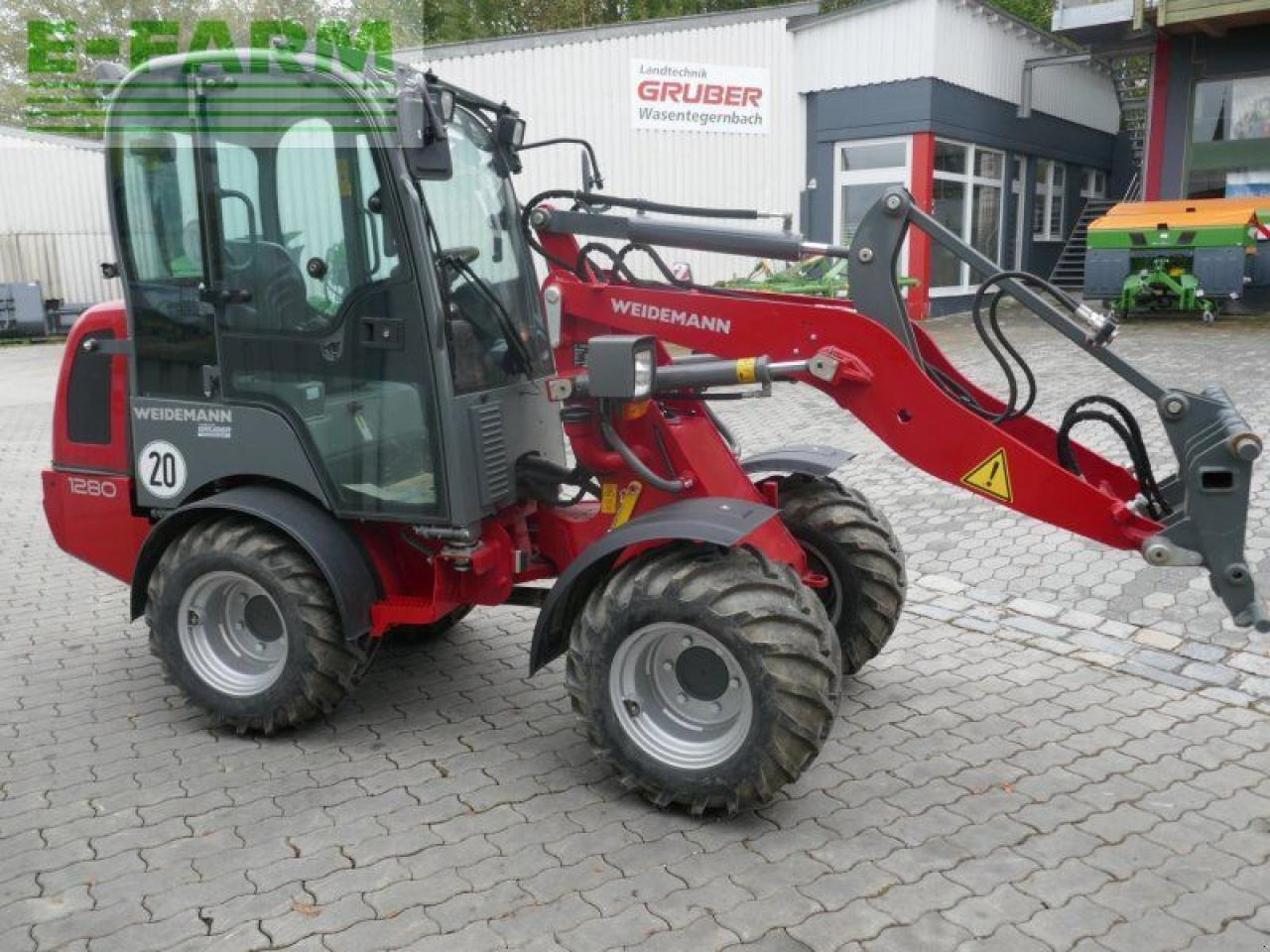 Weidemann 1280 - euroaufnahme - Mini excavator: picture 2 Weidemann 1280 - euroaufnahme - Mini excavator: picture 2