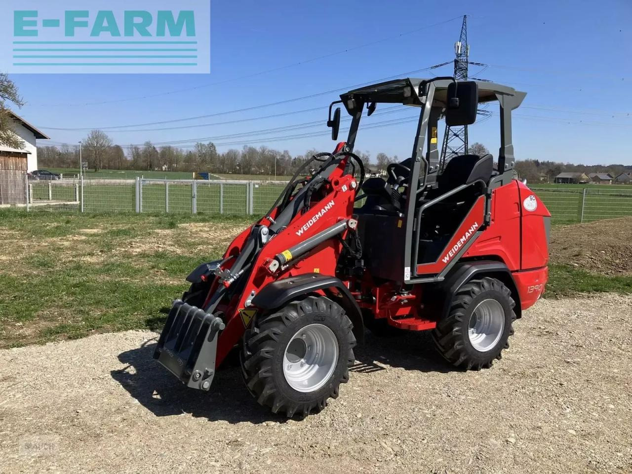 Weidemann 1390 hoftrac stufe v - Wheel loader: picture 1 Weidemann 1390 hoftrac stufe v - Wheel loader: picture 1