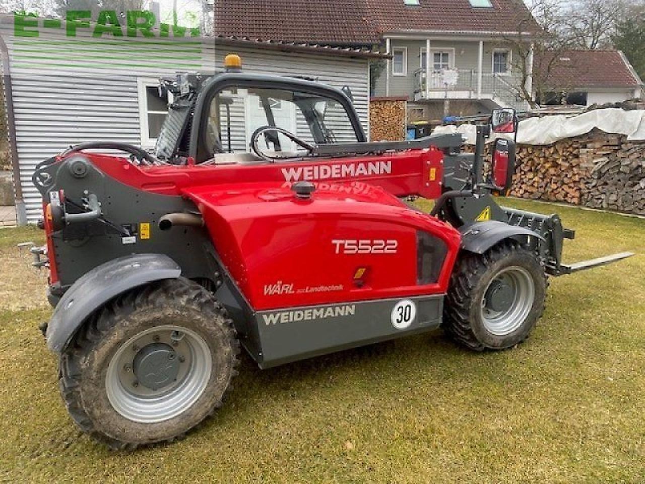 Weidemann t 5522 - Telescopic handler: picture 1 Weidemann t 5522 - Telescopic handler: picture 1