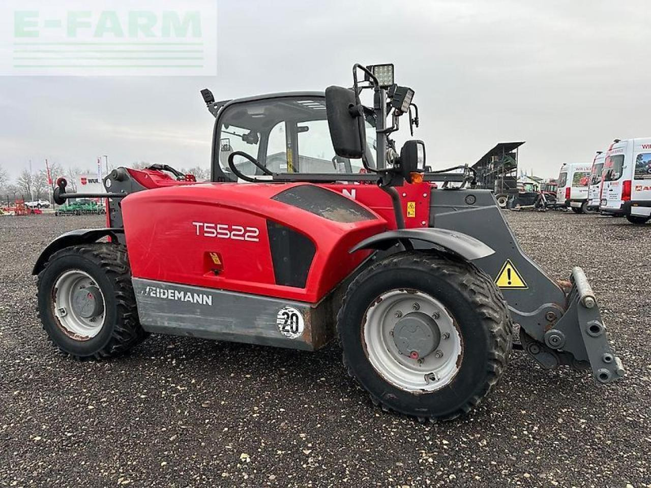 Weidemann t5522 tl48 - Telescopic handler: picture 1 Weidemann t5522 tl48 - Telescopic handler: picture 1