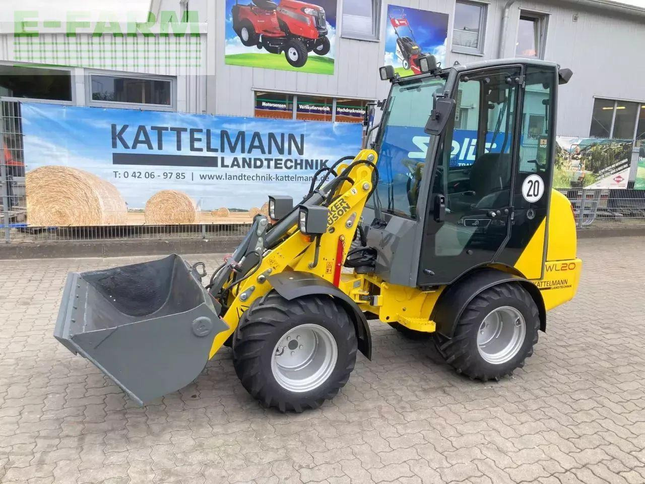 Weidemann wacker wl 20 wie weidemann - Wheel loader: picture 2 Weidemann wacker wl 20 wie weidemann - Wheel loader: picture 2