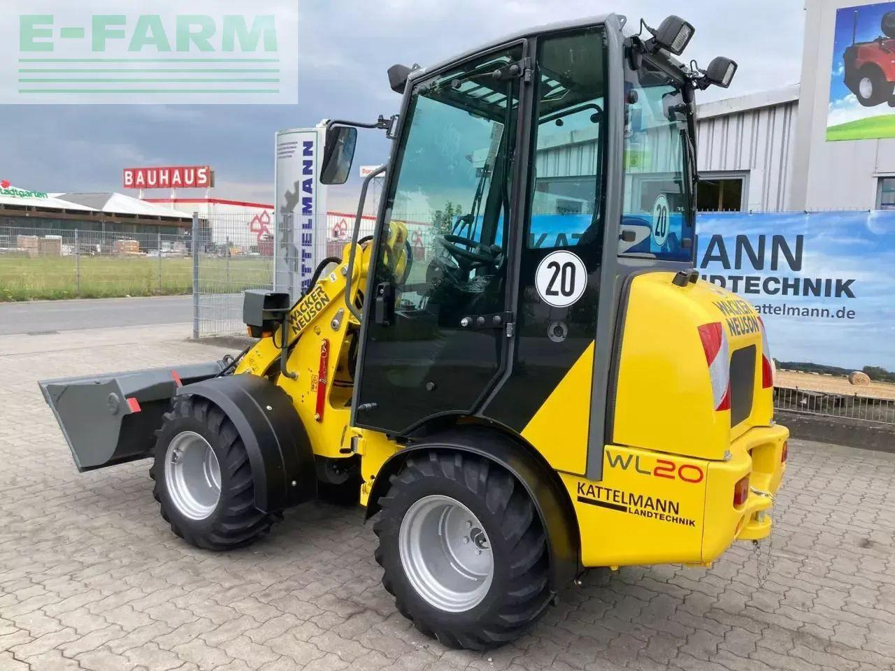 Weidemann wacker wl 20 wie weidemann - Wheel loader: picture 4 Weidemann wacker wl 20 wie weidemann - Wheel loader: picture 4