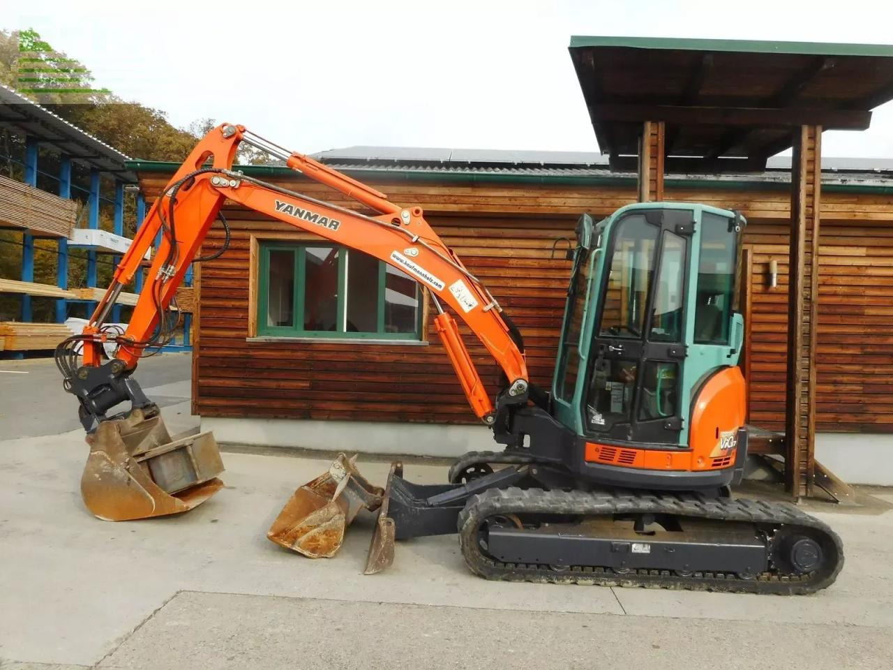 Yanmar vio57 ( 5.325kg ) powertilt + hydr. sw + 3 löffe - Mini excavator: picture 1 Yanmar vio57 ( 5.325kg ) powertilt + hydr. sw + 3 löffe - Mini excavator: picture 1