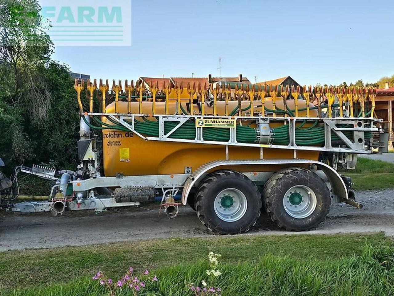 Zunhammer mke 12,5 pu mit 15m glidefix mit doppeldüse - Fertilizing equipment: picture 1 Zunhammer mke 12,5 pu mit 15m glidefix mit doppeldüse - Fertilizing equipment: picture 1