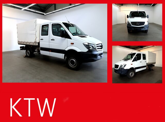 MERCEDES-BENZ Sprinter 316CDI DOKA,Allrad,AHK,TCO,Standhzg. - Flatbed van, Combi van: picture 1 MERCEDES-BENZ Sprinter 316CDI DOKA,Allrad,AHK,TCO,Standhzg. - Flatbed van, Combi van: picture 1