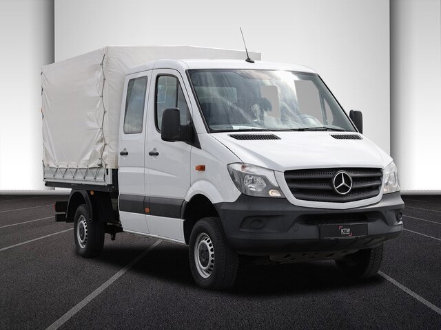 Flatbed van, Combi van MERCEDES-BENZ Sprinter 316CDI DOKA,Allrad,Klima: picture 17