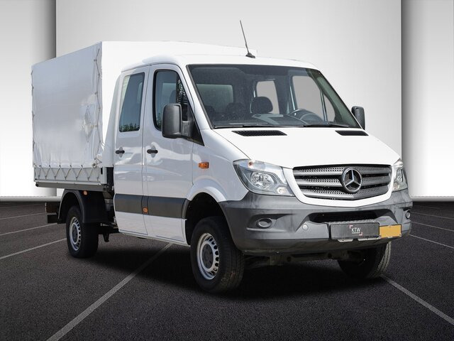 Flatbed van, Combi van MERCEDES-BENZ Sprinter 316CDI DOKA,Allrad,Klima,Standhzg....: picture 19