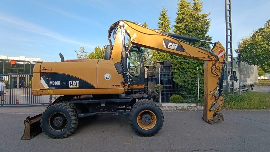 CAT M 316 D Schnellwechsler SMP 620, Klima, Reifen neu - Wheel excavator: picture 2 CAT M 316 D Schnellwechsler SMP 620, Klima, Reifen neu - Wheel excavator: picture 2