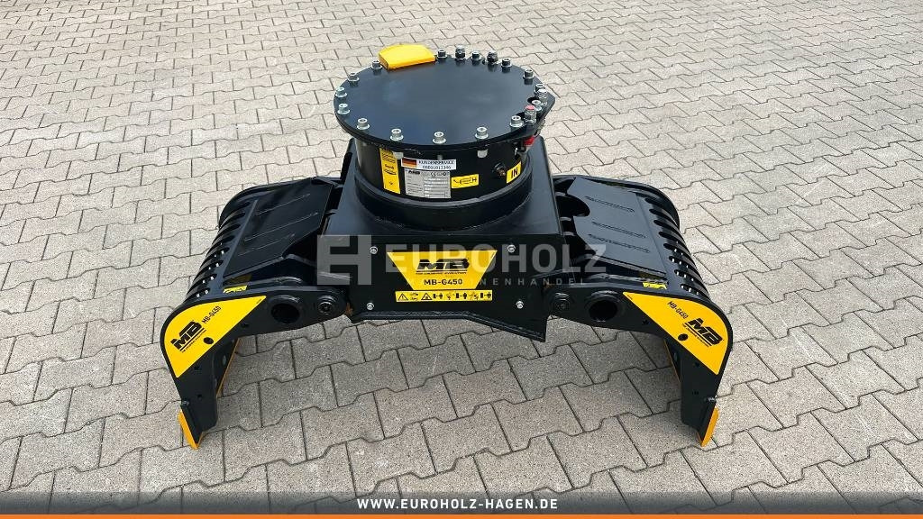 Sortiergreifer MB Crusher MB-G450 S4 3,5-5,5 t - Grapple for Construction machinery: picture 1 Sortiergreifer MB Crusher MB-G450 S4 3,5-5,5 t - Grapple for Construction machinery: picture 1