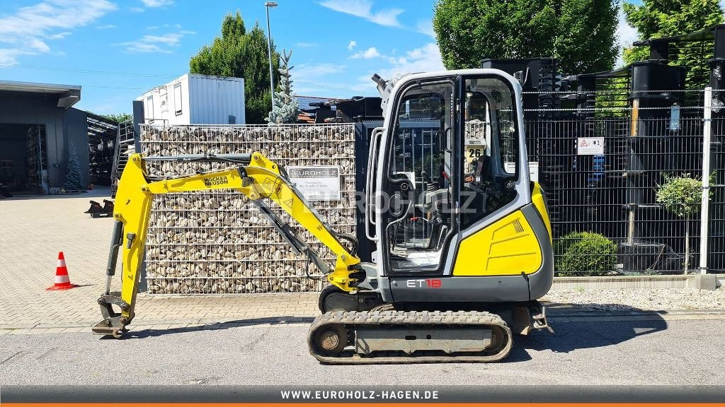 Wacker Neuson ET18 Minibagger, SW MS01, Unterwagen verstellbar - Mini excavator: picture 3 Wacker Neuson ET18 Minibagger, SW MS01, Unterwagen verstellbar - Mini excavator: picture 3