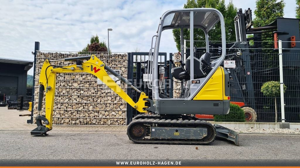 Wacker Neuson Minibagger ET16, Schnellwechsler MS01, Schutzdach - Mini excavator: picture 3 Wacker Neuson Minibagger ET16, Schnellwechsler MS01, Schutzdach - Mini excavator: picture 3