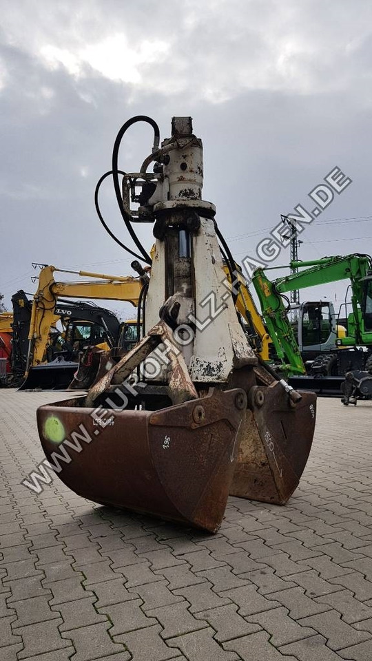 Zweischalengreifer Ø60/120 Schalen 90 cm gebraucht - Grapple for Construction machinery: picture 4 Zweischalengreifer Ø60/120 Schalen 90 cm gebraucht - Grapple for Construction machinery: picture 4