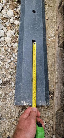 Sonarol Hardox Unterschraub-/Wendemesser passend zu Sonarol 220 cm Schaufel - Construction machinery: picture 4 Sonarol Hardox Unterschraub-/Wendemesser passend zu Sonarol 220 cm Schaufel - Construction machinery: picture 4