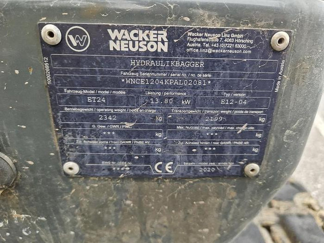 Excavator WACKER NEUSON ET24 Hyderaulikbagger: picture 12