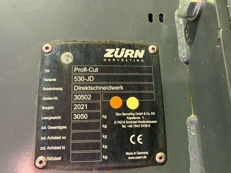 Zürn Profi-Cut 530 - Combine harvester: picture 3 Zürn Profi-Cut 530 - Combine harvester: picture 3