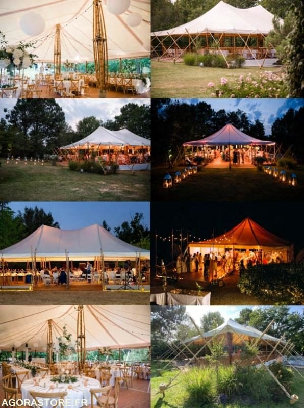 Chapiteau en bambou + planchers évènementiel + accessoires - Construction container: picture 2 Chapiteau en bambou + planchers évènementiel + accessoires - Construction container: picture 2