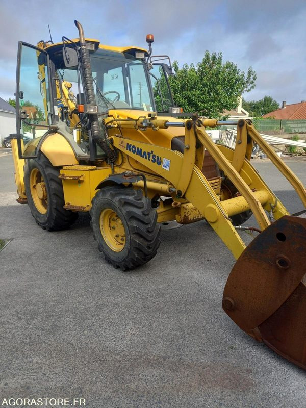 Chargeuse Pelleteuse - Backhoe loader: picture 2 Chargeuse Pelleteuse - Backhoe loader: picture 2