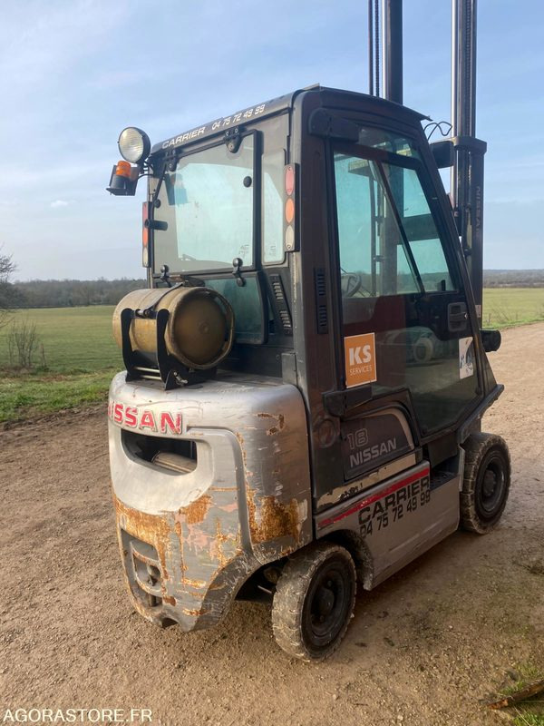 Chariot élévateur GAZ NISSAN 1.8T - LPG forklift: picture 4 Chariot élévateur GAZ NISSAN 1.8T - LPG forklift: picture 4