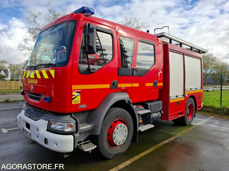 FOURGON POMPE TONNE - RENAULT MIDLUM - 676 AFL 29 - Fire truck: picture 1 FOURGON POMPE TONNE - RENAULT MIDLUM - 676 AFL 29 - Fire truck: picture 1