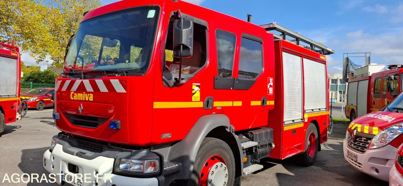 FOURGON POMPE TONNE - RENAULT MIDLUM - 680 AFL 29 - Fire truck: picture 1 FOURGON POMPE TONNE - RENAULT MIDLUM - 680 AFL 29 - Fire truck: picture 1
