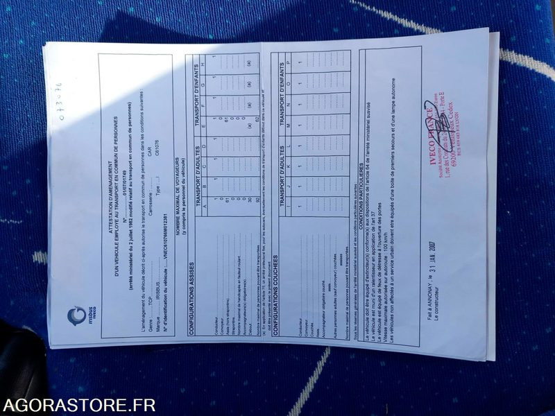 IVECO BUS AXER N°073076 - School bus: picture 3 IVECO BUS AXER N°073076 - School bus: picture 3