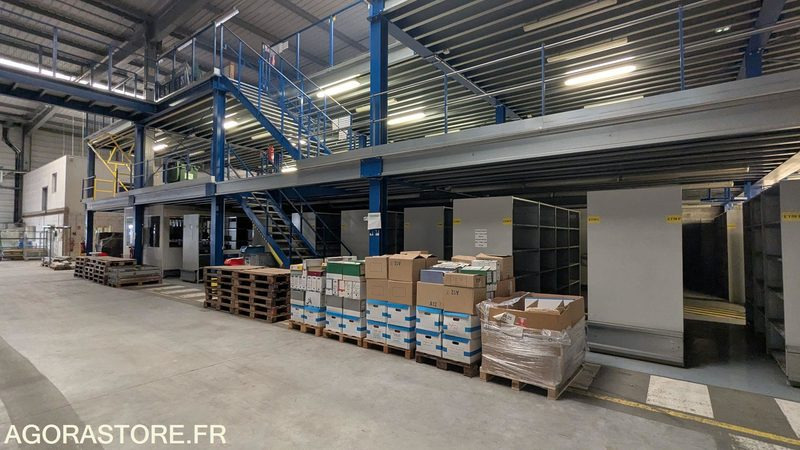 Mezzanine métallique 2 niveaux - Tool/ Equipment: picture 1 Mezzanine métallique 2 niveaux - Tool/ Equipment: picture 1