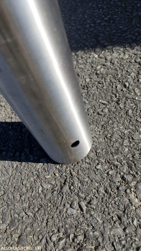 LOT DE 58 - POTEAUX DE PROTECTION EN INOX 316 - DIAMETRE 76MM - Municipal/ Special vehicle: picture 3 LOT DE 58 - POTEAUX DE PROTECTION EN INOX 316 - DIAMETRE 76MM - Municipal/ Special vehicle: picture 3