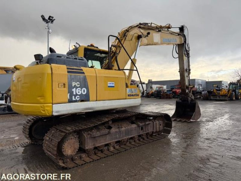 PELLE SUR CHENILLES KOMATSU - PC160-8 - 2011 - 12910H - Crawler excavator: picture 3 PELLE SUR CHENILLES KOMATSU - PC160-8 - 2011 - 12910H - Crawler excavator: picture 3