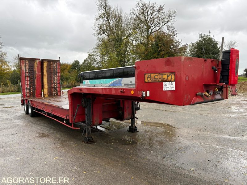 PORTE ENGINS  ACTM - Low loader trailer: picture 2 PORTE ENGINS  ACTM - Low loader trailer: picture 2
