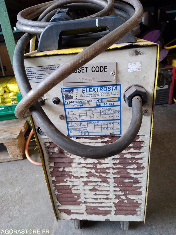 POSTE A SOUDER TIG SUR ROULETTES - Welding equipment: picture 2 POSTE A SOUDER TIG SUR ROULETTES - Welding equipment: picture 2