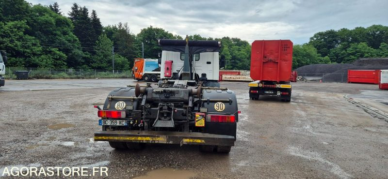 R51889 - PORTEUR AMPLIROLL SCANIA P360 de 2010 - 6x4 - BRAS DALBY - 515859 km - Hook lift truck: picture 4 R51889 - PORTEUR AMPLIROLL SCANIA P360 de 2010 - 6x4 - BRAS DALBY - 515859 km - Hook lift truck: picture 4