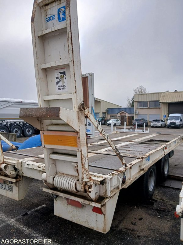 REMORQUE PORTE ENGIN - Low loader trailer: picture 3 REMORQUE PORTE ENGIN - Low loader trailer: picture 3
