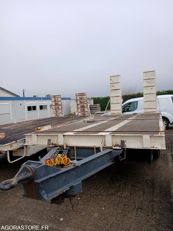 REMORQUE PORTE ENGIN - Low loader trailer: picture 5 REMORQUE PORTE ENGIN - Low loader trailer: picture 5