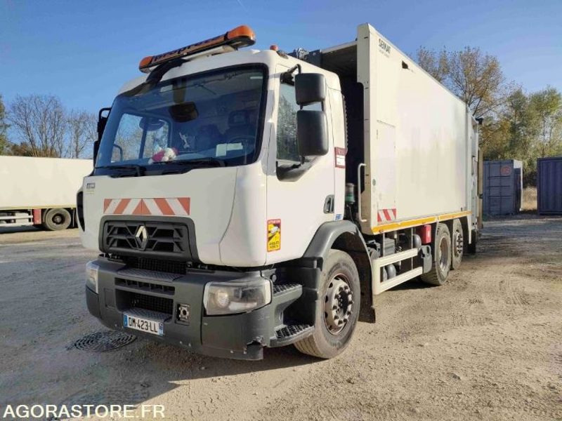 RENAULT D26 WIDE 320.26-E6 - BOM 20m3 CARGOPAC II - 2014 / 306697 KM (DM423LL) - Garbage truck: picture 1 RENAULT D26 WIDE 320.26-E6 - BOM 20m3 CARGOPAC II - 2014 / 306697 KM (DM423LL) - Garbage truck: picture 1