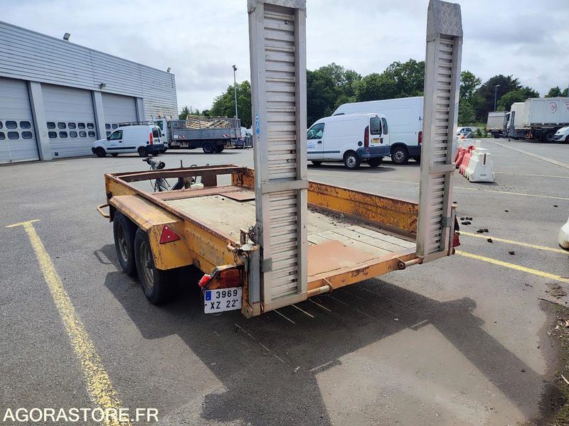 Remorque porte engin - Dropside/ Flatbed trailer: picture 2 Remorque porte engin - Dropside/ Flatbed trailer: picture 2