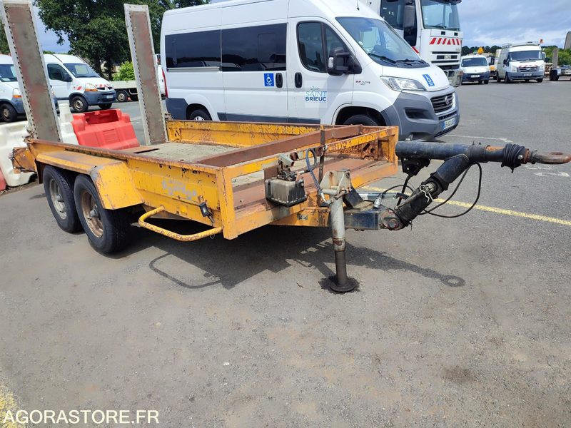 Remorque porte engin - Dropside/ Flatbed trailer: picture 3 Remorque porte engin - Dropside/ Flatbed trailer: picture 3