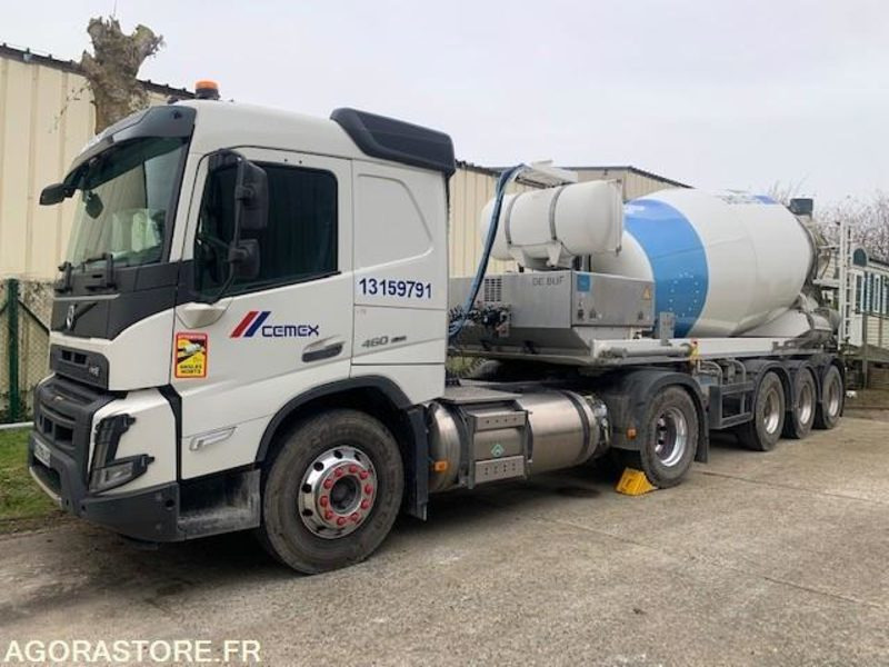 SEMI REMORQUE DEBUF TOUPIE ELECTRIQUE BM12-39-3ZET - Concrete mixer semi-trailer: picture 3 SEMI REMORQUE DEBUF TOUPIE ELECTRIQUE BM12-39-3ZET - Concrete mixer semi-trailer: picture 3