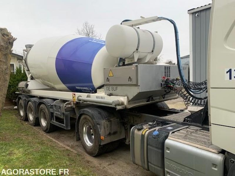 SEMI REMORQUE DEBUF TOUPIE ELECTRIQUE BM12-39-3ZET - Concrete mixer semi-trailer: picture 4 SEMI REMORQUE DEBUF TOUPIE ELECTRIQUE BM12-39-3ZET - Concrete mixer semi-trailer: picture 4