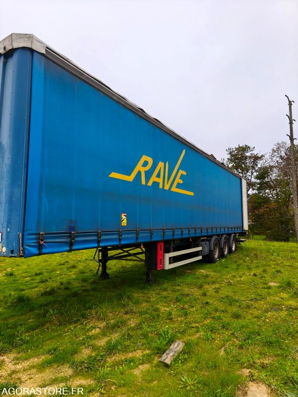 Semi-remorque Bâchée Fruehauf - 2011 (3688) - Curtainsider semi-trailer: picture 3 Semi-remorque Bâchée Fruehauf - 2011 (3688) - Curtainsider semi-trailer: picture 3