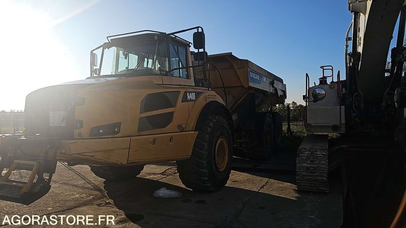 TOMBEREAU ARTICULE VOLVO A40 G - 2012 / 10052H - (MDA016) - Dumper: picture 1 TOMBEREAU ARTICULE VOLVO A40 G - 2012 / 10052H - (MDA016) - Dumper: picture 1