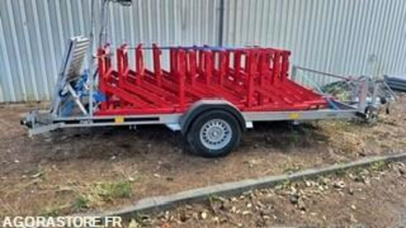 Remorque 1 essieu PTAC 1500 - chassis porte véhicule de 2024 - Trailer: picture 3 Remorque 1 essieu PTAC 1500 - chassis porte véhicule de 2024 - Trailer: picture 3