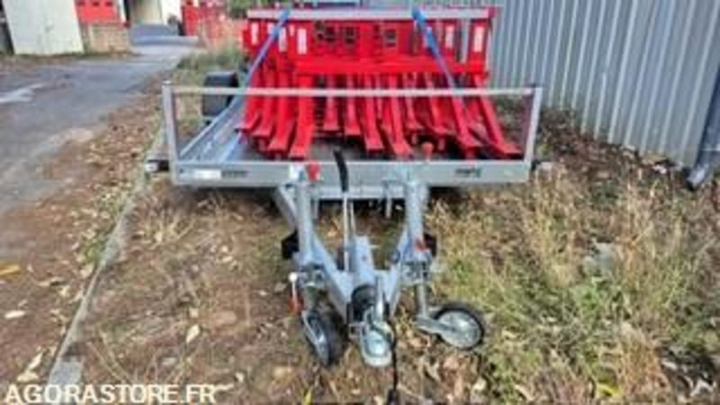 Remorque 1 essieu PTAC 1500 - chassis porte véhicule de 2024 - Trailer: picture 1 Remorque 1 essieu PTAC 1500 - chassis porte véhicule de 2024 - Trailer: picture 1